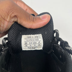 Balenciaga Faded Black Paint Triple S Sneaker Size 44