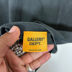 Gallery Dept Vintage Black ATK Logo T-Shirt Size M