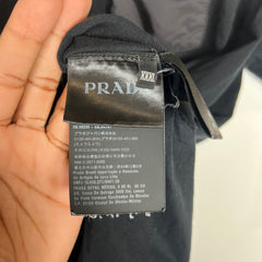 Prada Black Logo T-shirt Size XL