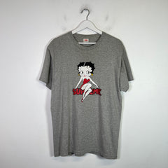 Supreme SS16 Grey Betty Boop T-Shirt Size L