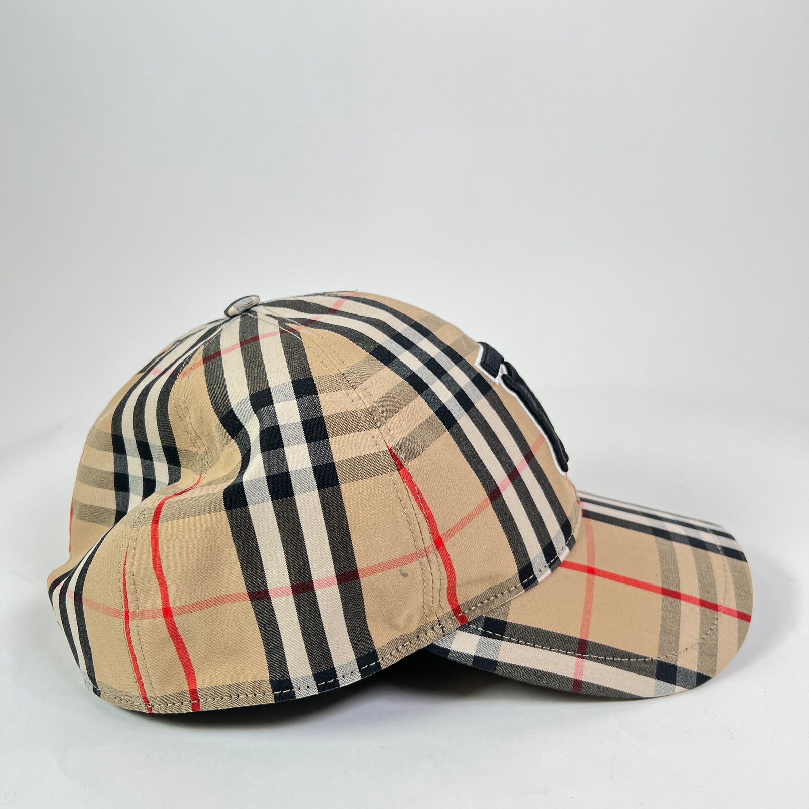 Burberry TB Check Baseball Cap