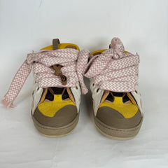 Lanvin Yellow Curb Sneakers Size 46