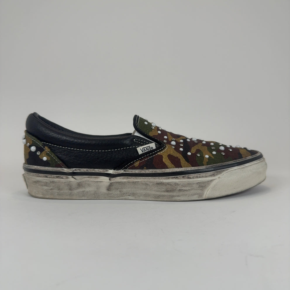 Vans Studded Slip-On Lowtop Sneakers