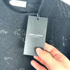 Saint Laurent FW16 'Music Note' Knit Sweater