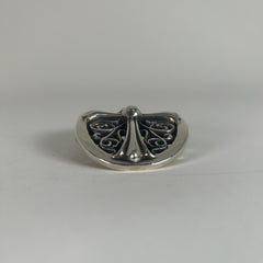Chrome Hearts White 'Oval Cross' Belt Size 32