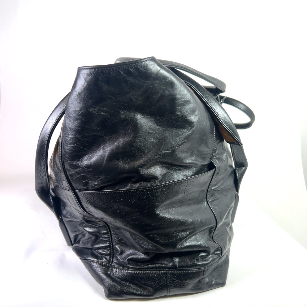 Bottega Veneta Leather Weekender Bag