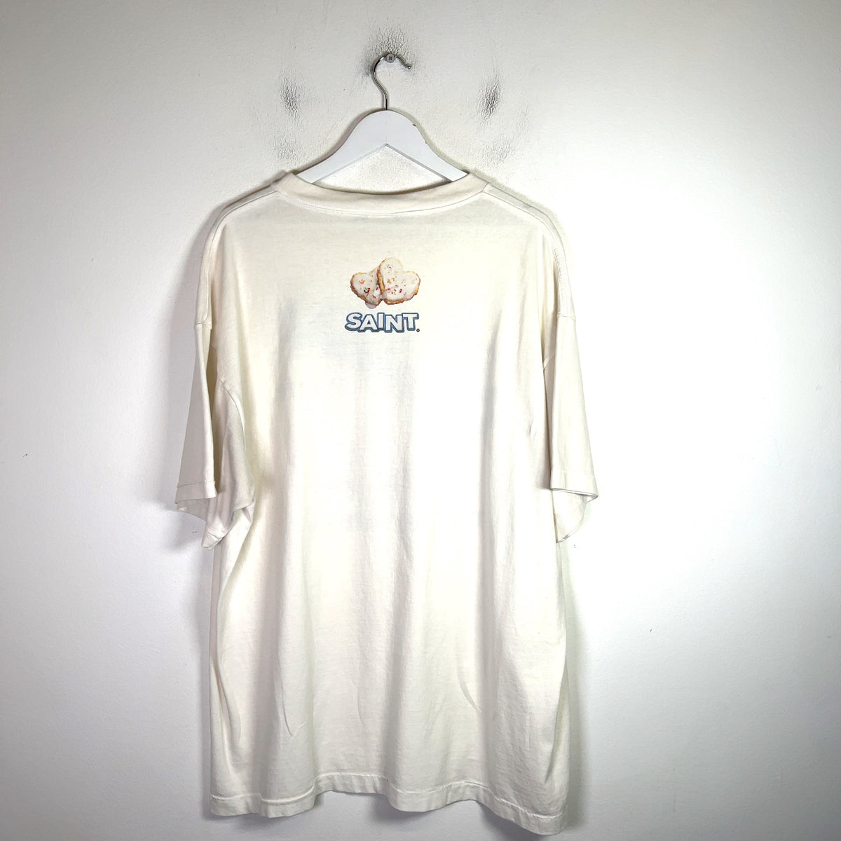 Saint Michael Vintage Oreo Logo T-Shirt