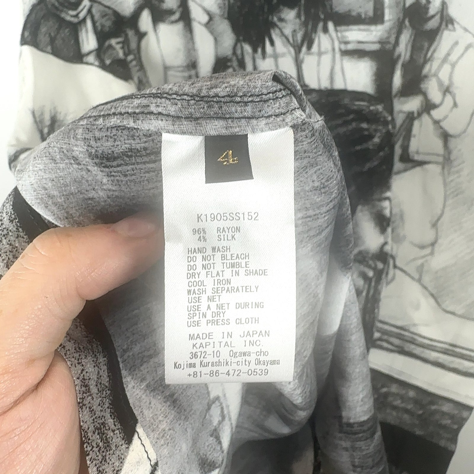 Kapital Poolhall Button Up Shirt