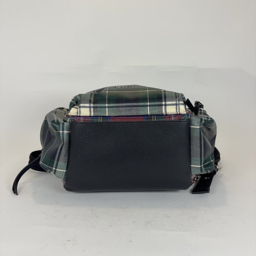 Burberry Tartan Patchwork Backpack
