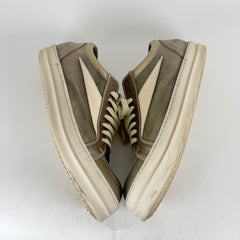 Rick Owens Porterville Dust Vintage Low Tops Size 43