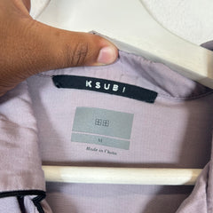 Ksubi Purple Viscose Resort Shirt Size M