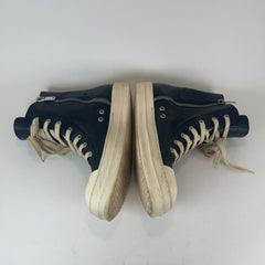 Rick Owens Leather Ramone Hightop Sneakers