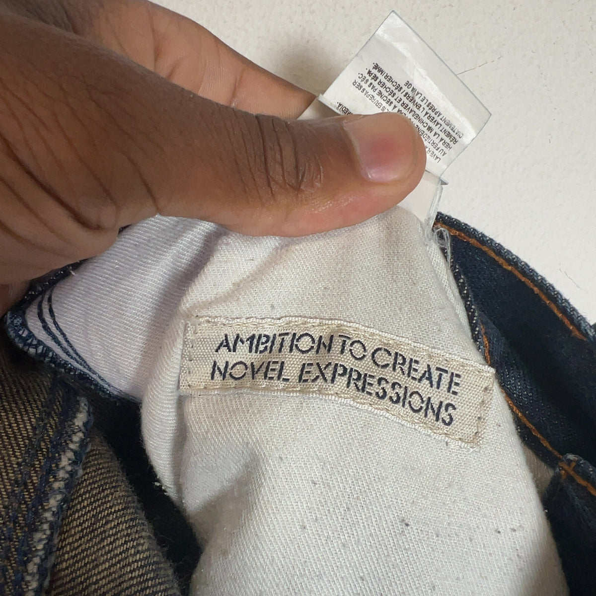 Acne Studios Vintage Max Raw Denim Jeans