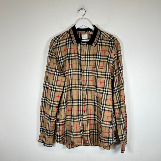 Burberry Button Up Size XXL