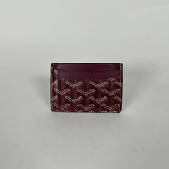 Goyard Red Card Holder
