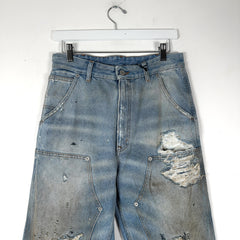 MM6 Maison Margiela Distressed Carpenter Denim Jeans