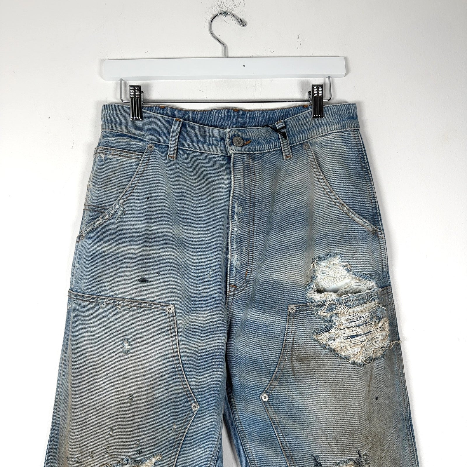 MM6 Maison Margiela Distressed Carpenter Denim Jeans