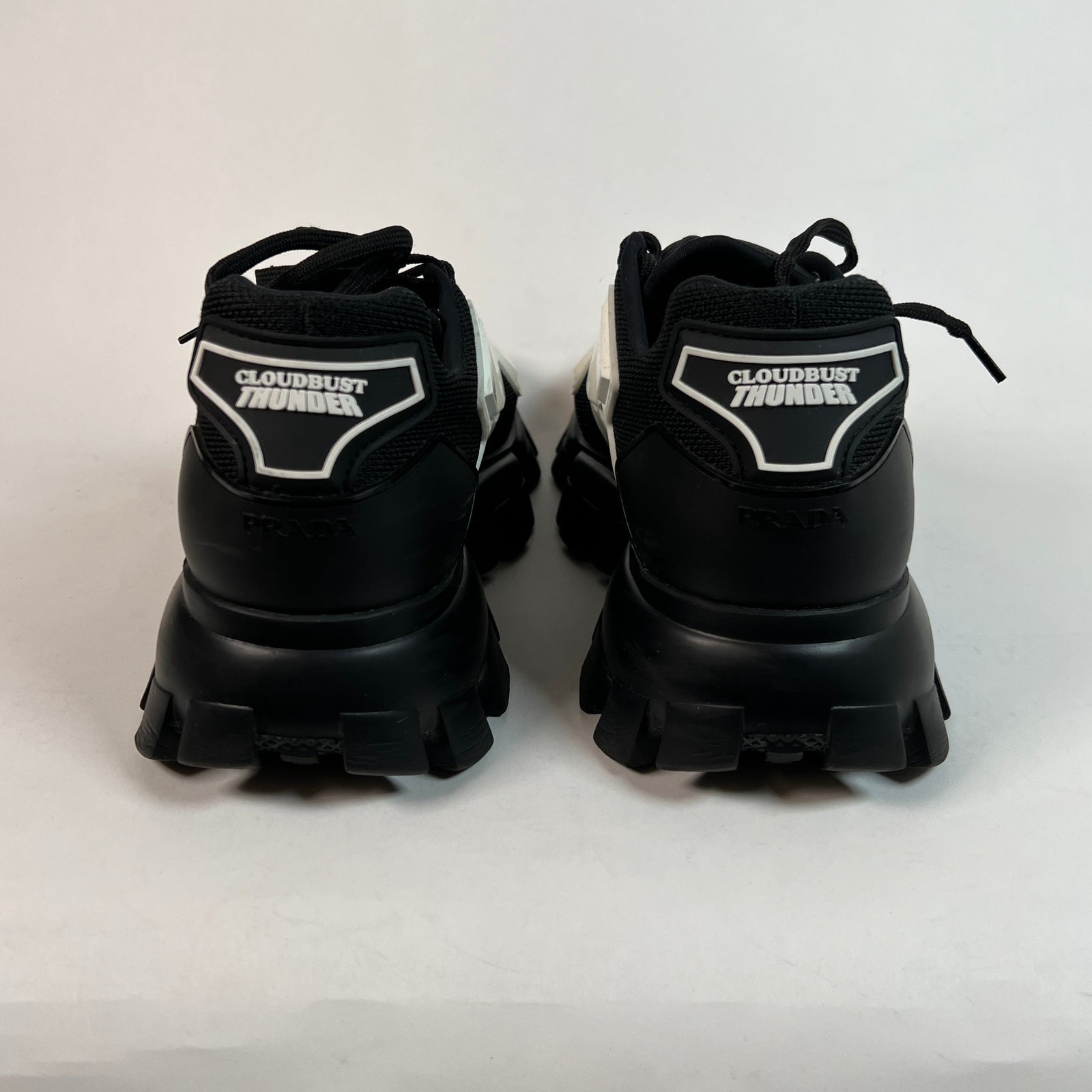 Prada White/Black Cloudbust Sz 8
