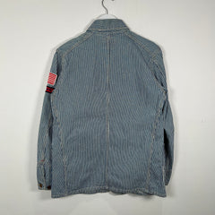 Hysteric Glamour Pin-Stripe Patch Work Jacket Size M