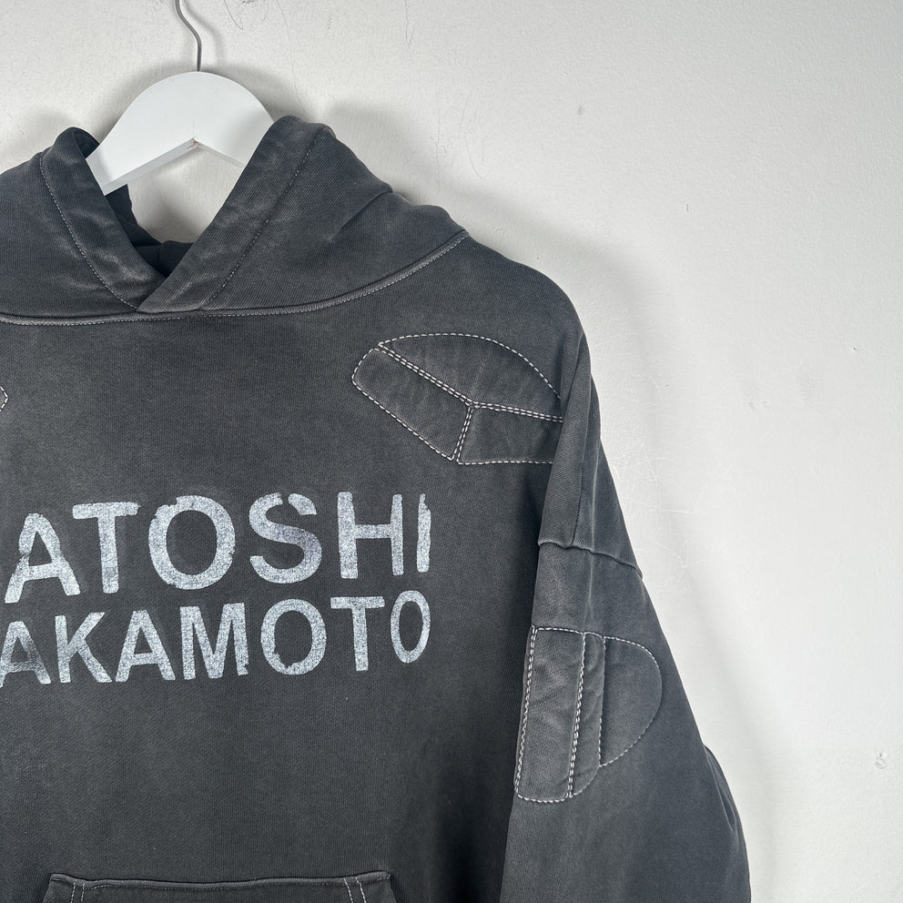 Satoshi Nakamoto Padded Logo Hoodie Size L
