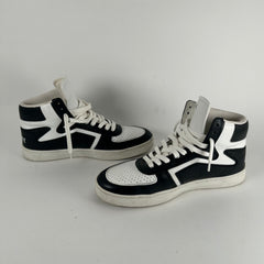 Celine CT-01 Black High Trainers Size 8
