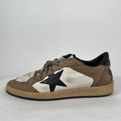 Golden Goose Nubuck Leather Ballstar Sneakers