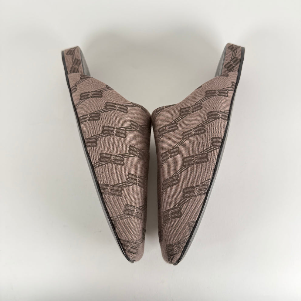 Balenciaga Cosy BB Jacquard Mule