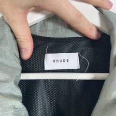 Rhude Grey Logo Track Jacket