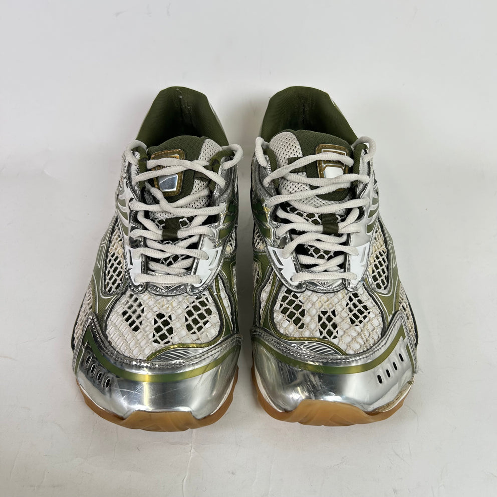 Bottega Veneta Green Mesh Orbit Sneaker