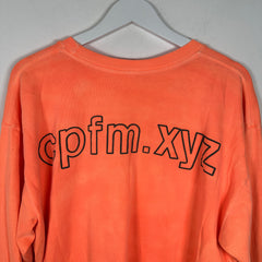 CPFM Orange 'Different' Logo Long-sleeve T-Shirt Size XL