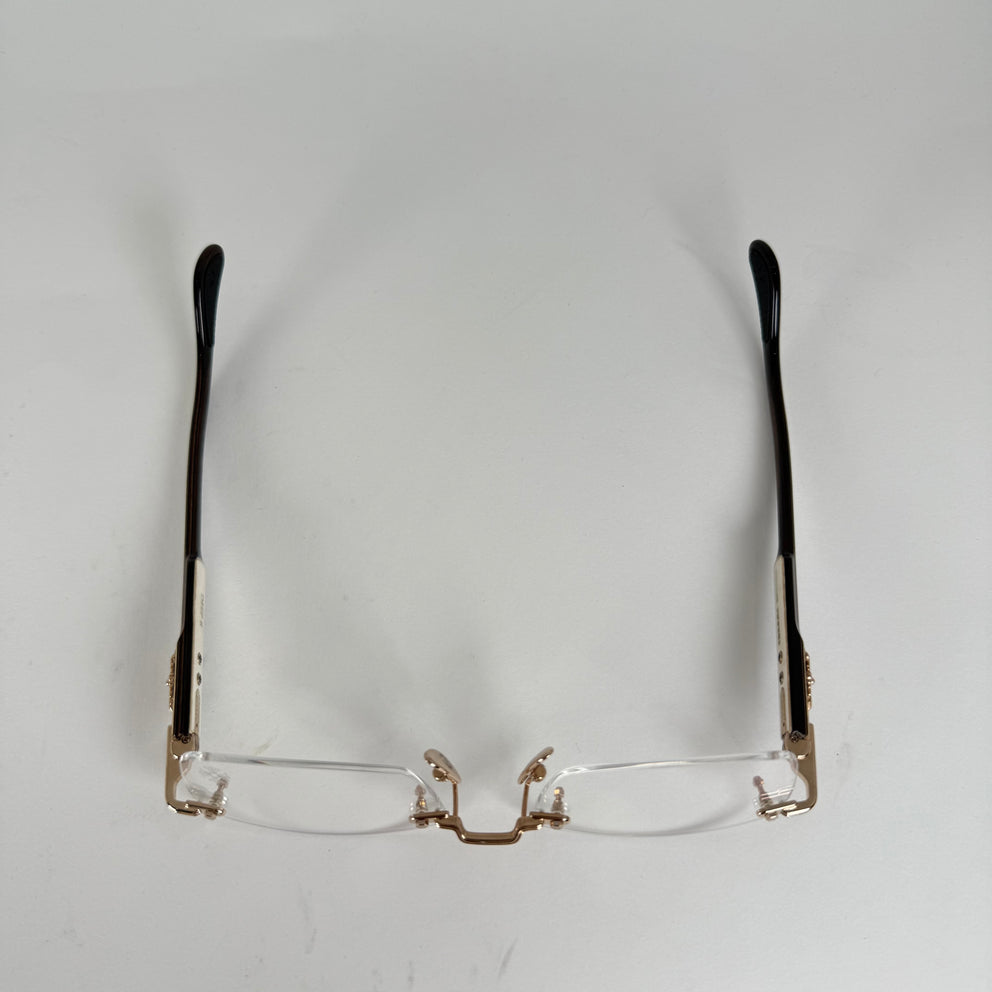 Chrome Hearts White / 18k Gold Deep 2 Glasses