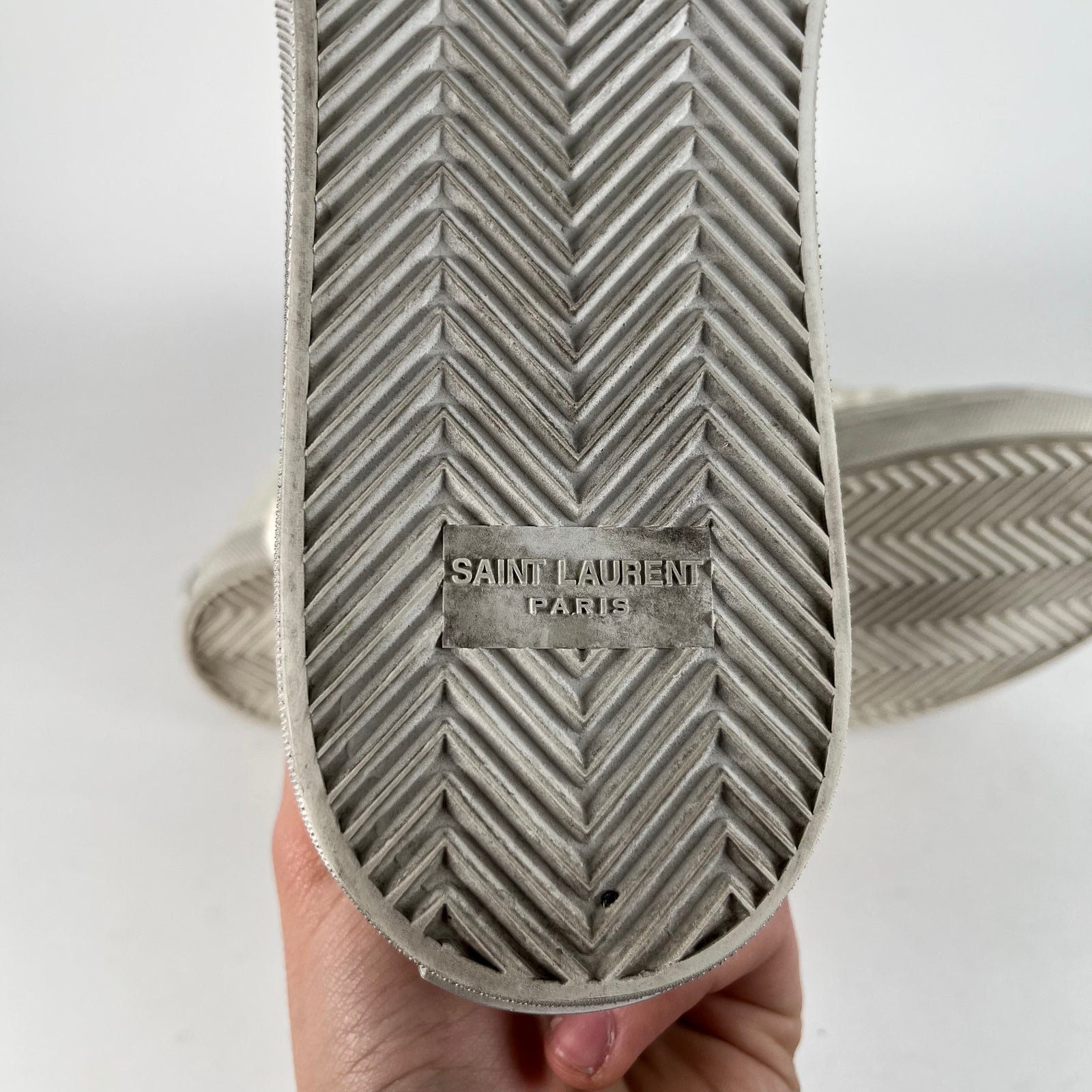 Saint Laurent Canvas Star High-Top Size 11