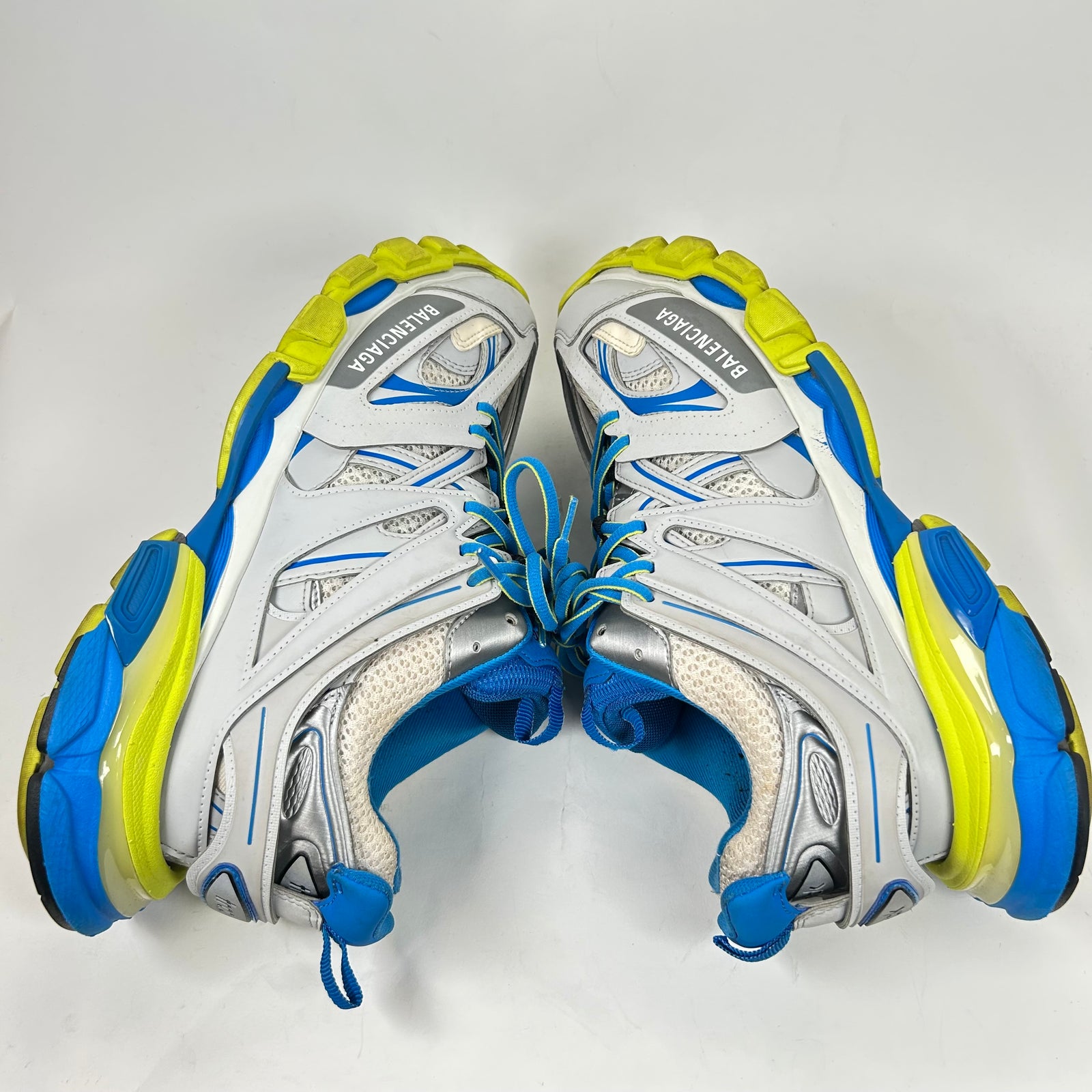 Balenciaga Blue/Green Track Sneaker Size 42
