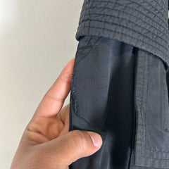 Rick Owens Black Nylon Creatch Cargos Size M