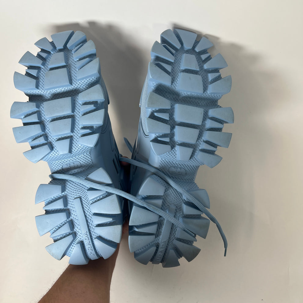 Prada Baby Blue Cloudbust Thunder Sneaker Size 11