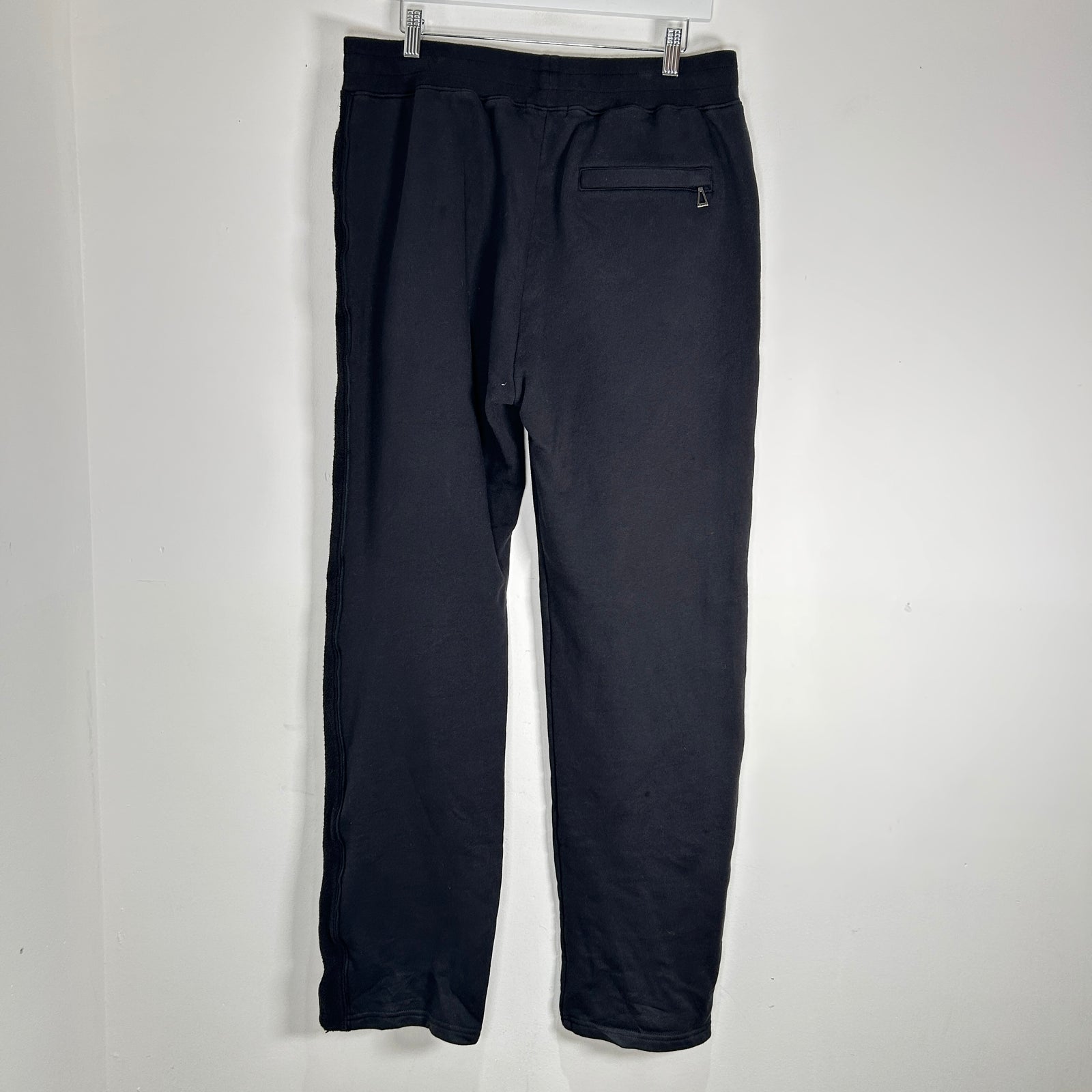 John Elliot Black Striped Sweatpants Size L
