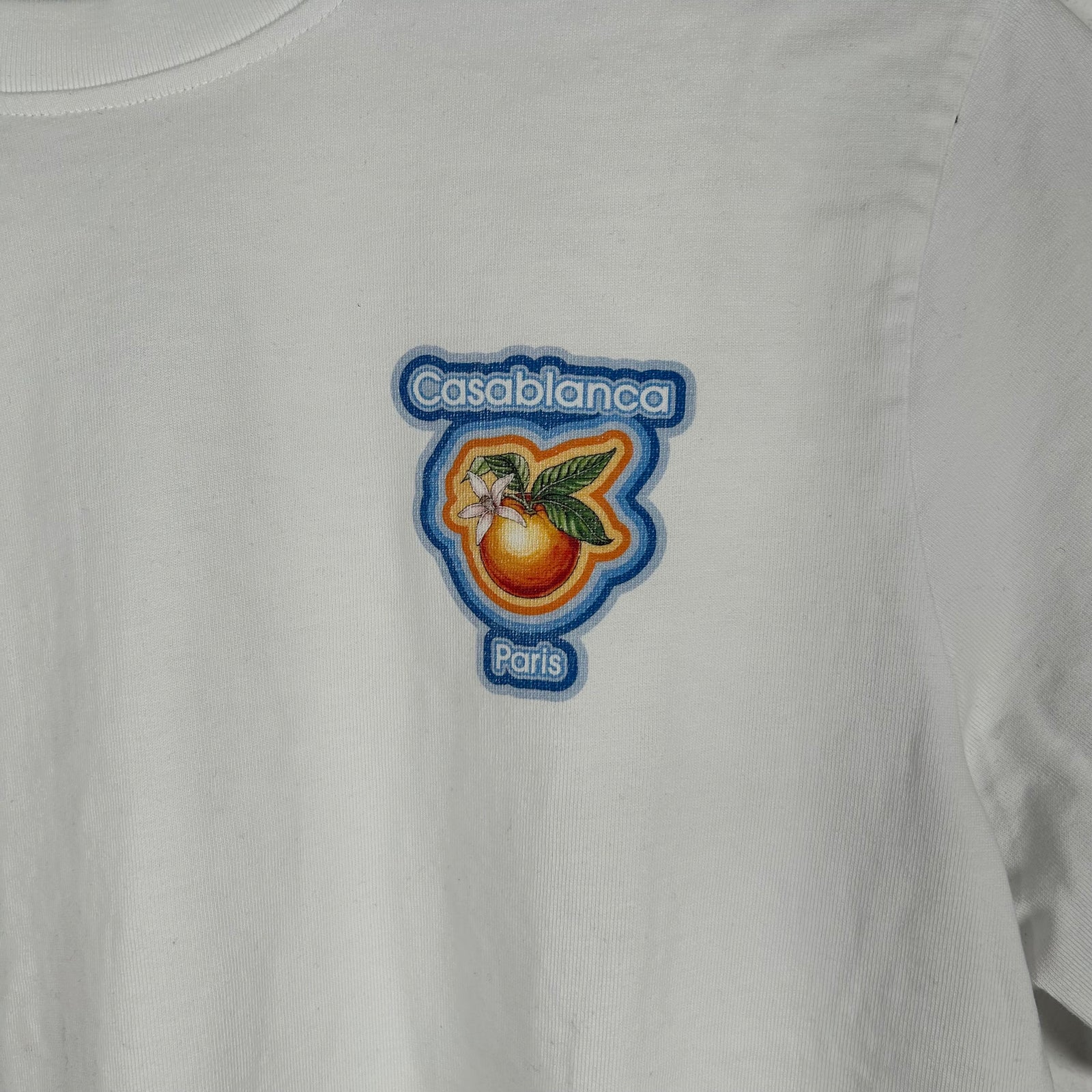 Casablanca Orange T-Shirt Size XL