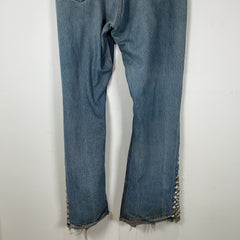 Gallery Dept Studded Rodman LA Flare Jeans Size 34