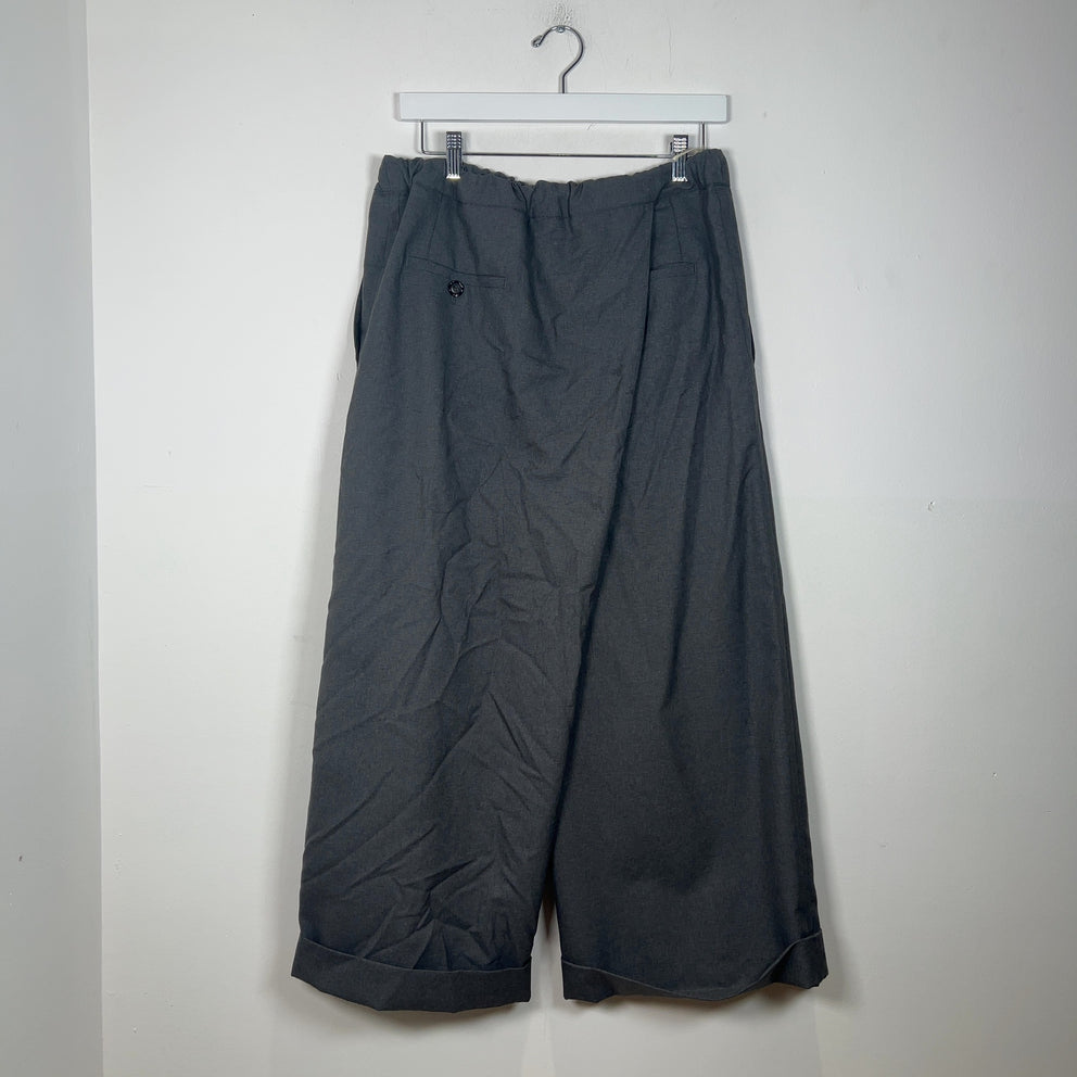 Marni Wide Leg 3/4 Crop Trouser Pants