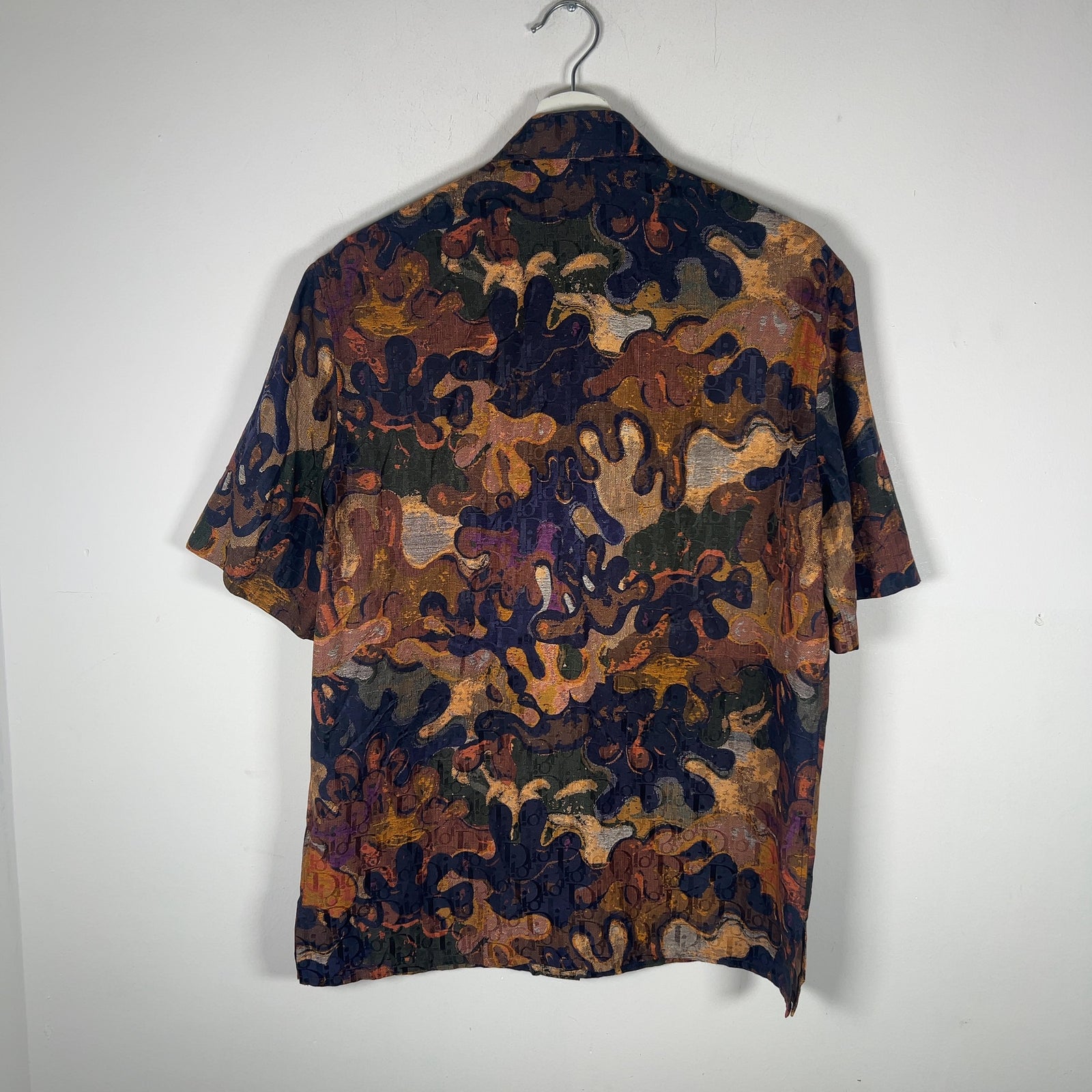 Dior x Peter Doig Camo Oblique Shirt