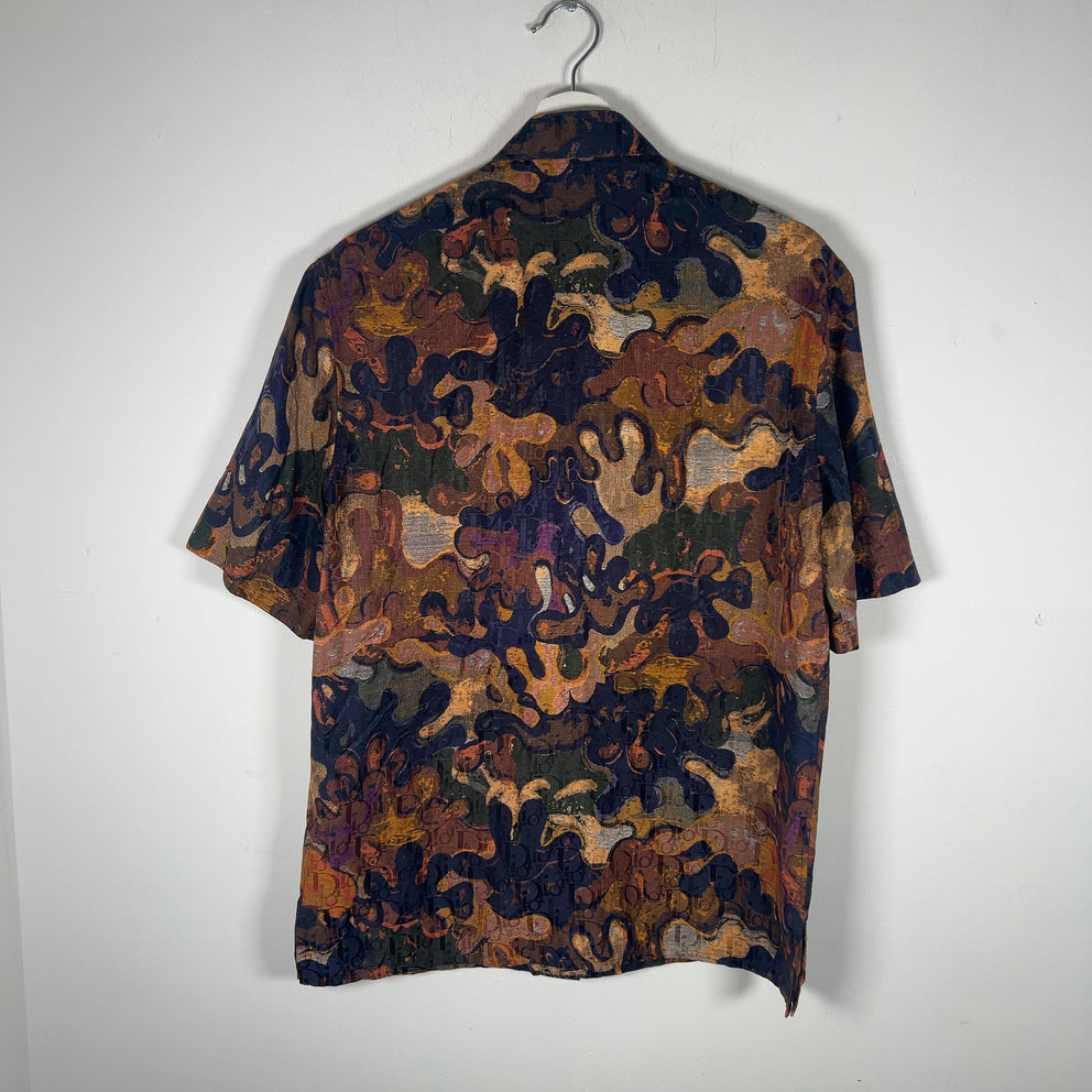 Dior x Peter Doig Camo Oblique Shirt