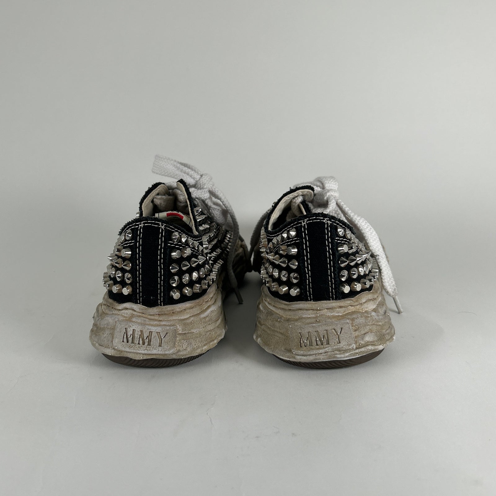 Maison Mihara Yasuhiro Spiked Studded Classic Low Tops Size 38