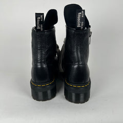 Rick Owens x Doc Martens Jumbo Lace Quad Sole Black Boot Size 9.5