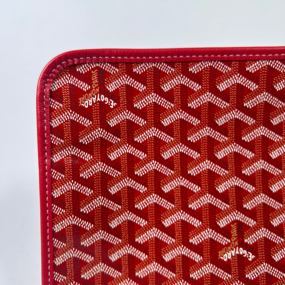 Goyard Red Jouvence MM Toiletry Bag