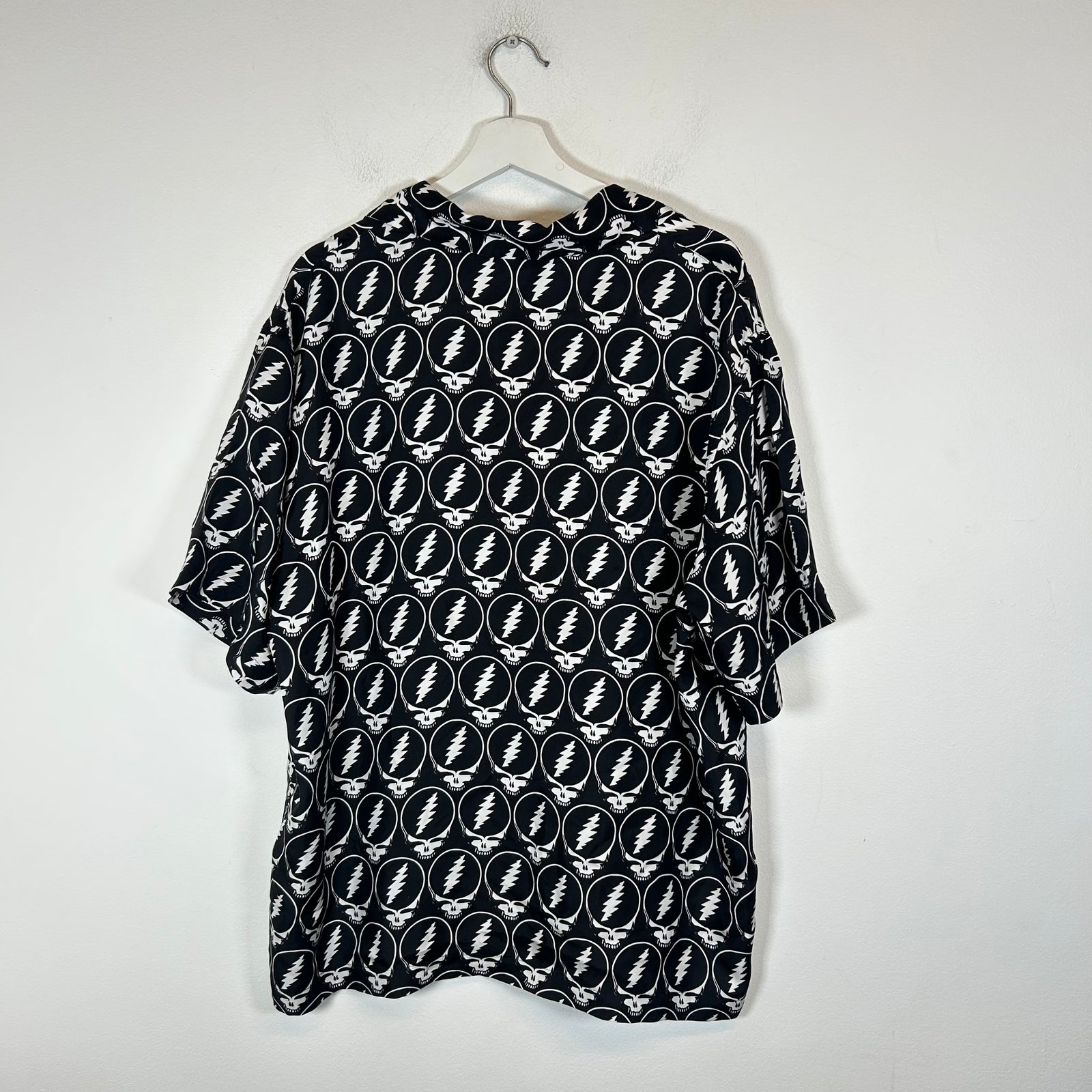 Amiri x Grateful Dead Skull Silk Shirt Size XXL