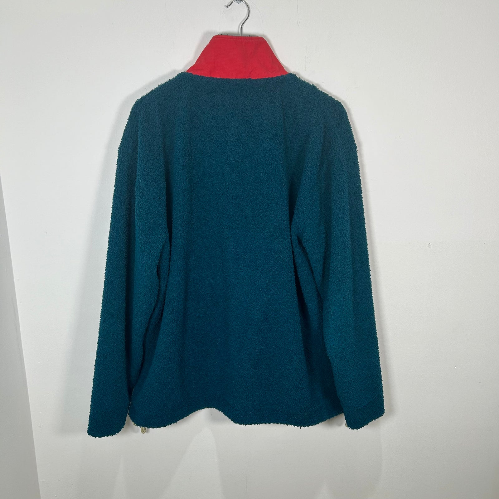 Acne Studios Boa Fleece Half Zip Pullover Anorak Size XL