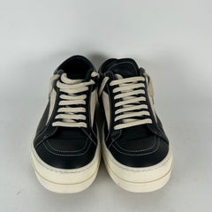 Rick Owens Black Milk Leather Vintage Sneaker Vans size 45