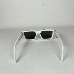 Louis Vuitton White/Gold Millionaire Sunglasses