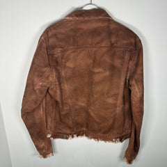 Marni Brown Washed Denim Jacket Size L