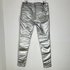 Rick Owens Aluminum Waxed Nagakin Jeans Size S